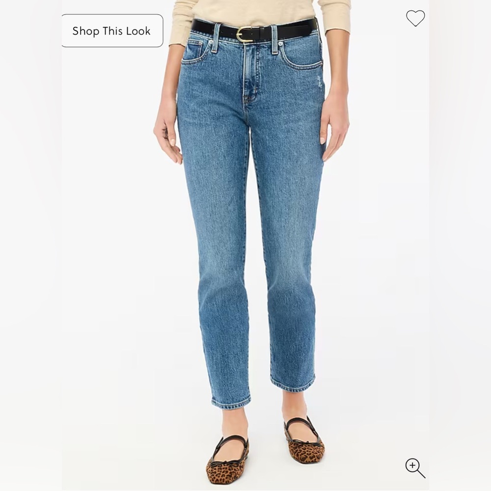 J. Crew Blue Straight Leg Jeans